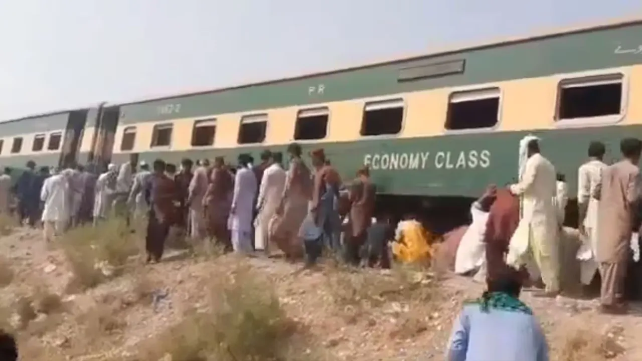Jaffar Express Derailed
